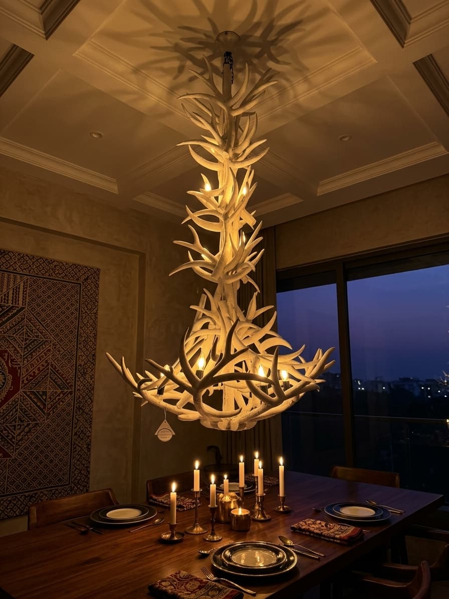 Antler Crown in room