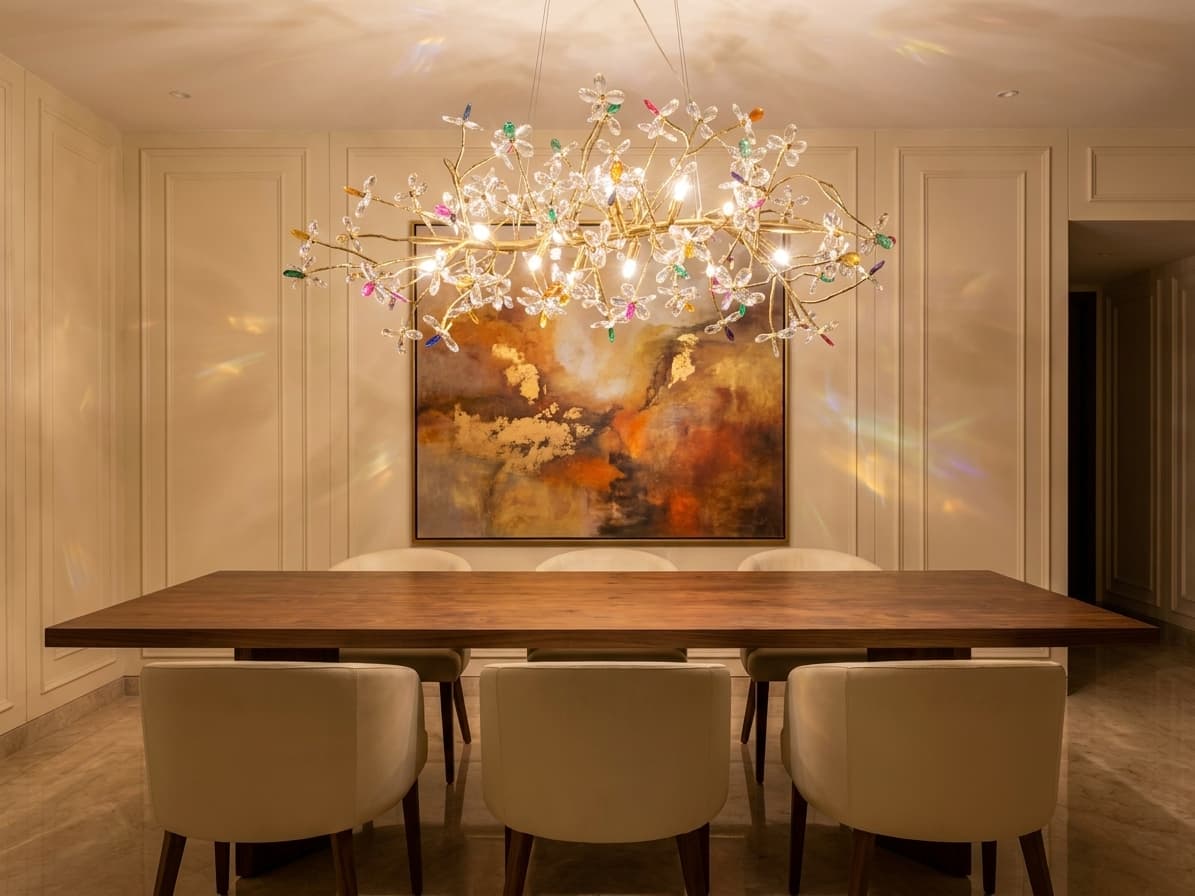 Crystal Blossom in room