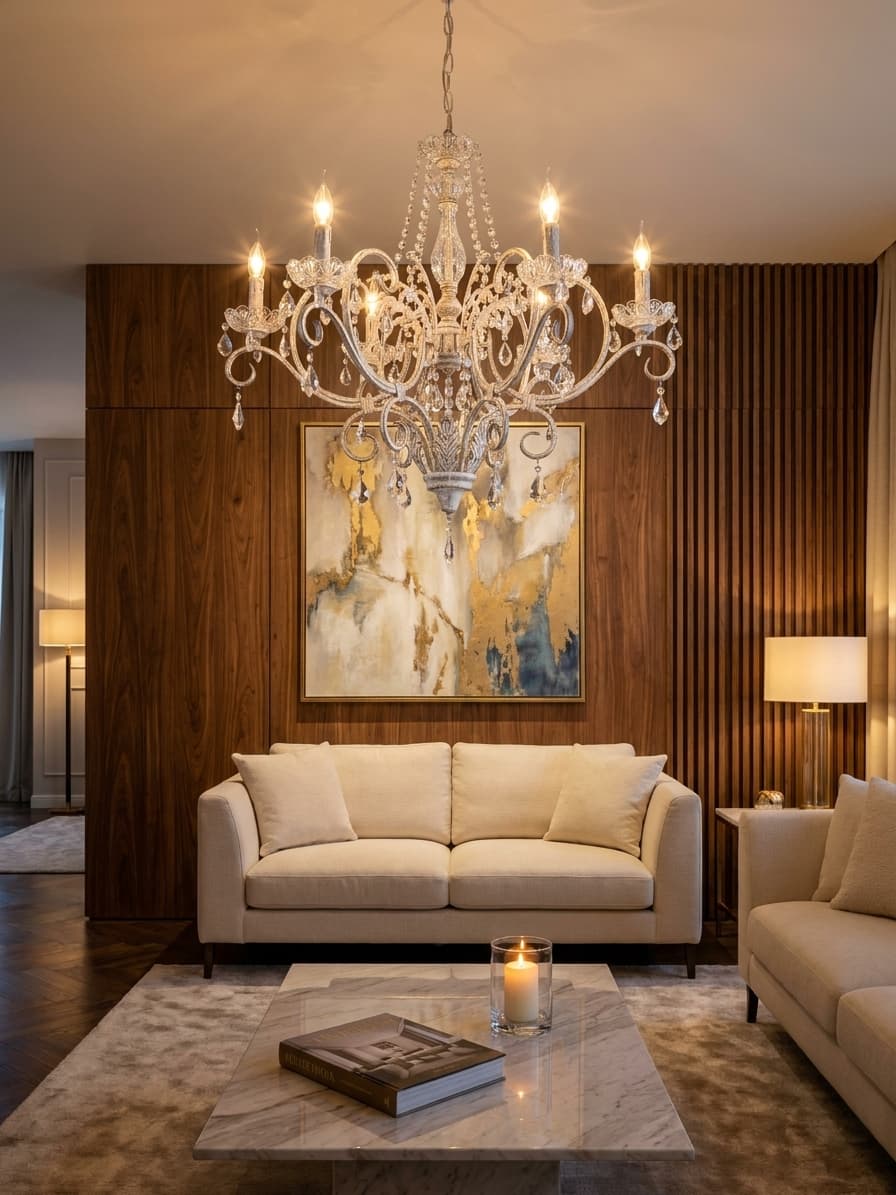 Floral Scroll in room