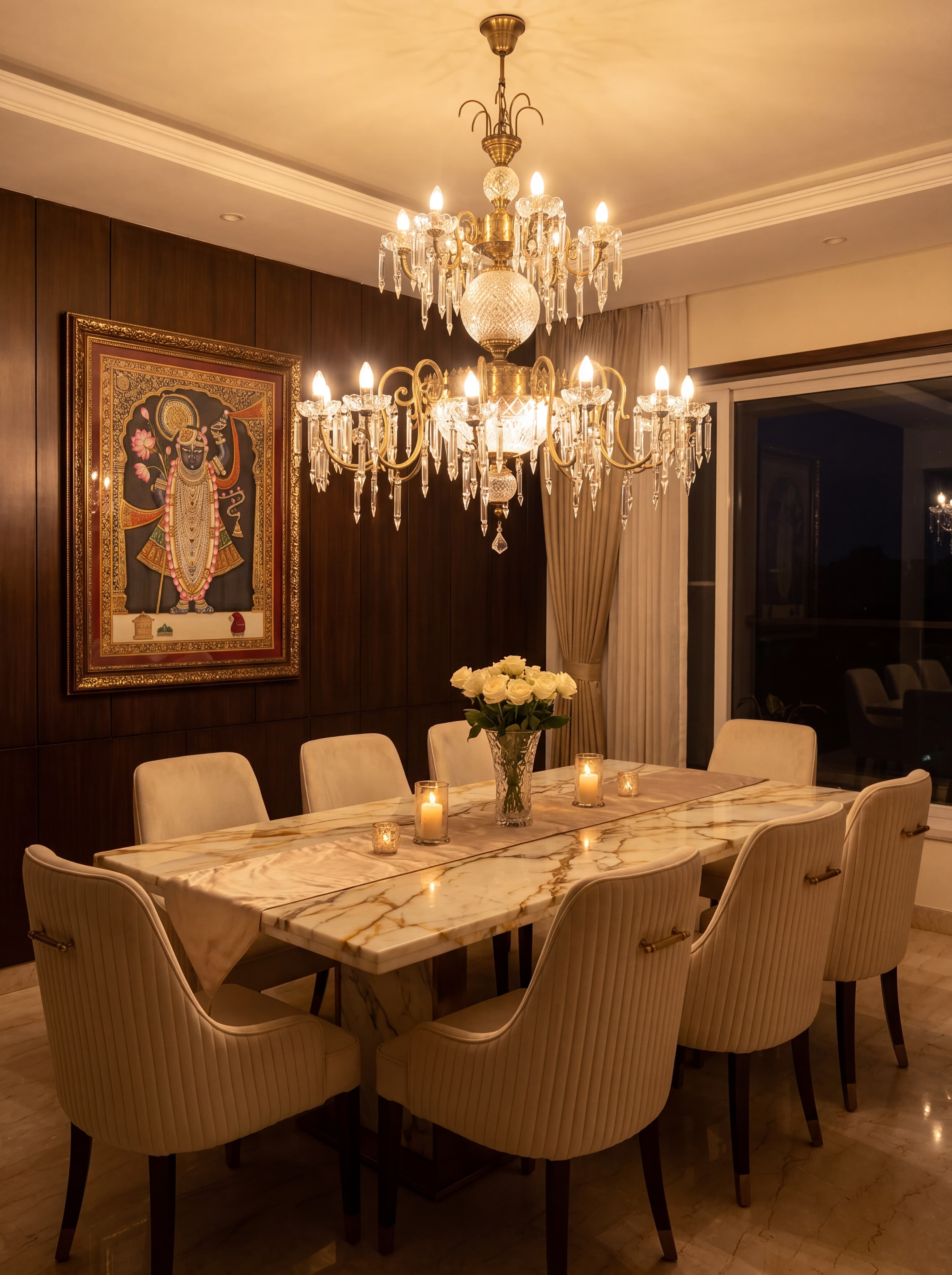 Dome Crystal in room