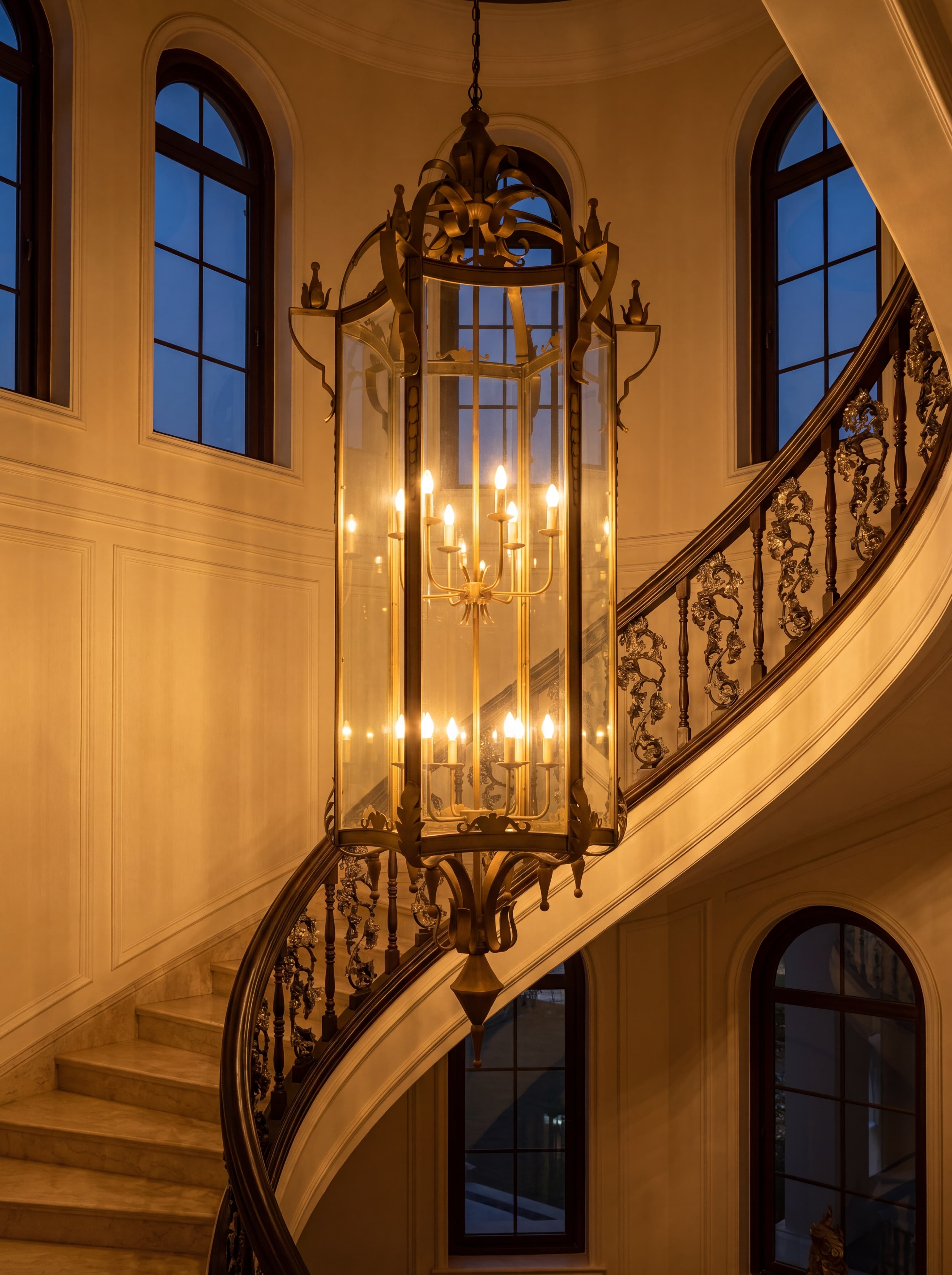 Cylinder in room