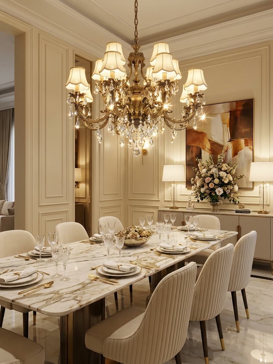 Baroque Foliage in room