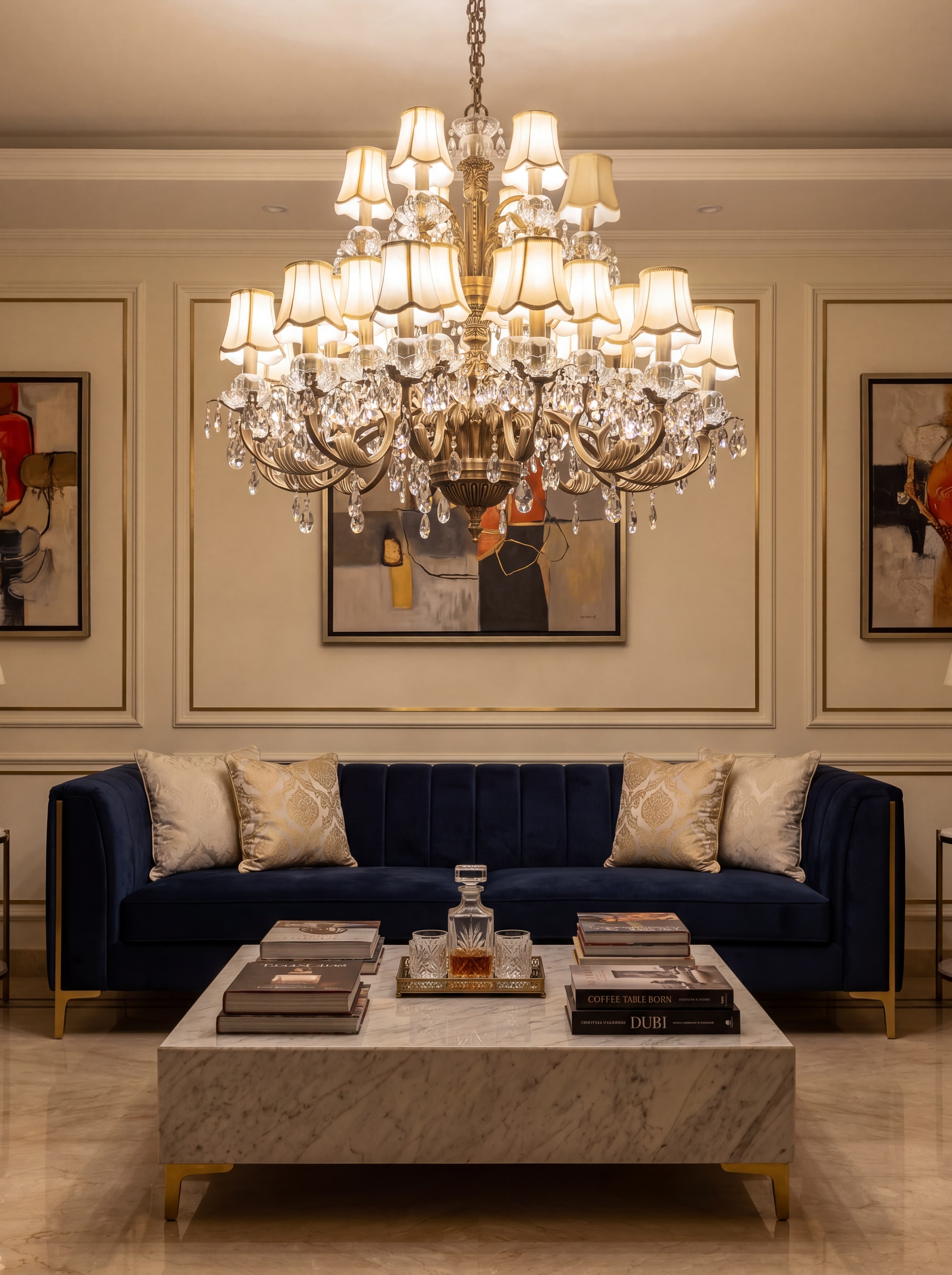 Ivory Descent in room